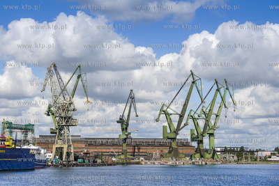 Gdańsk. Żurawie i tereny stoczniowe. 09.07.2020 fot....