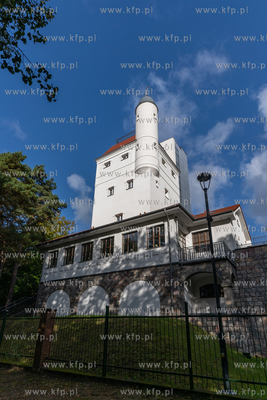Wieża Ciśnień z 1912 im. Bismarcka w Lęborku w...