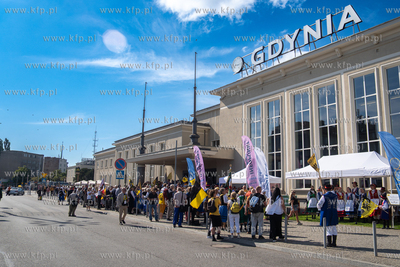 27. Światowy Zjazd Kaszubów w Gdyni. Przyjazd Kaszubów...