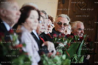 Jubileusz pozycia malzenskiego par 50 plus w Ratuszu...