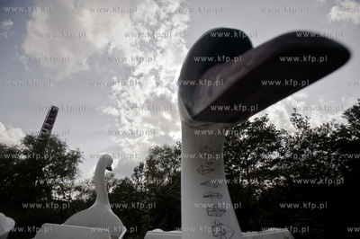 Berlin stolica Niemiec. Nz. Opuszczone wesole miasteczko...