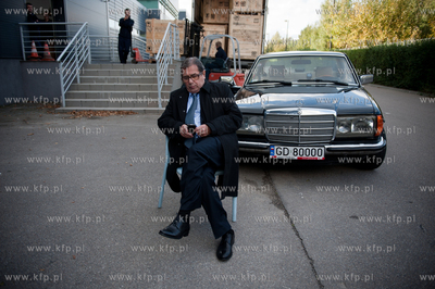 Gdynia. Plan zdjeciowy filmu pt Uklad Zamkniety w rezyserii...