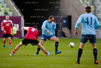 Gdansk. Stadion PGE Arena. Mecz z pewna wygrana - mecz...