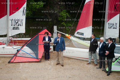 Sopot. Uroczystosc otwarcia nowego Centrum Windsurfingu...