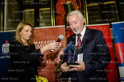 Gdansk. Ratusz Glownomiejski. Uroczystosc wreczenia...