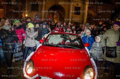 Gdansk. Przywitanie Swietego Mikolaja, parada zaczarowanego...