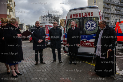 Gdynia. Miejska Stacja Pogotowia Ratunkowego. Uroczystosc...
