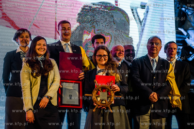 Gdansk. Dwor Artusa, Gala wreczenia Nagrod Rejs Roku...