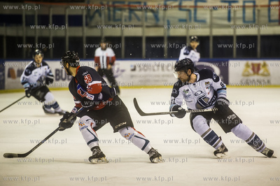 Gdańsk. Hala Oliwia. Polska Hokej Liga. Mecz o utrzymanie...