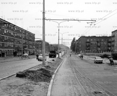 Przebudowa ul. Morskiej w Gdyni. 23.06.1972 Czerwiec1972_z.kosycarz5_p47...