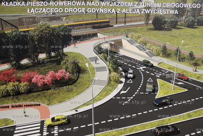 Trwa przebudowa Wezla Sw. Maksyniliana w Gdyni do oddania...