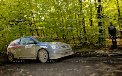 Grzybno. Odcinek specjalny  6-go Rajdu Lotos Baltic...