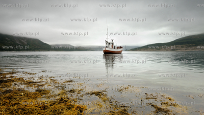 Norwegia , okolice Narviku, polnocna czesc kraju, NZ.fiord...