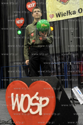 Hala widowiskowo - sportowa w Zukowie. 21 final Wielkiej...