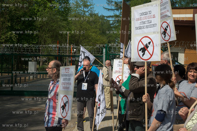 Redzikowo. Protest mieszkancow przeciwko budowie tarczy.
13.05.2016
Fot....
