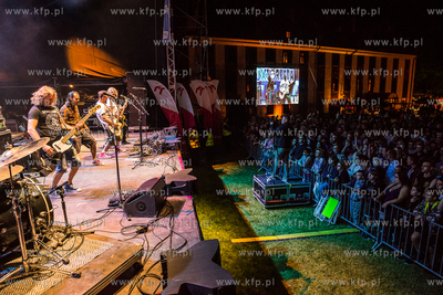 Koncert zespołu Luxtorpeda podczas festiwalu Gospel...