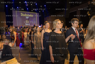 Gdańsk. Studniówka I LO w Starym Maneżu. 12.01.2019...