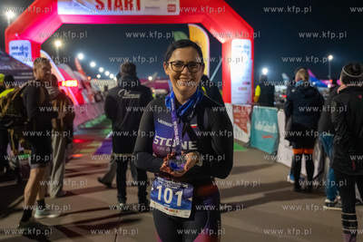 Nocny duathlon na Airport Gdańsk 24.05.2026. fot....