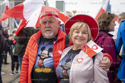Warszawa. Marsz Miliona Serc. 01.10.2023 fot. Anna...