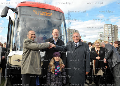 Festyn Komunikacyjny na petli tramwajowej w Gdansku...