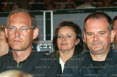 Festiwal Piosenki w Sopocie. Wsrod festiwalowej publicznosci...