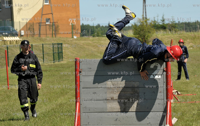 Zawody jednostek  Ochotniczych Strazy Pozarnej gminy...