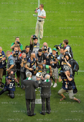 Mecz inauguracyjny na PGE Arena w Gdansku pomiedzy...