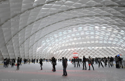 Oficjalne obchody Walentynek na gdanskim krytym lodowisku...