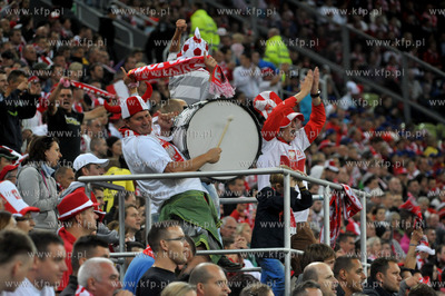 Gdansk. PGE Arena. Mecz towarzyski Polska- Dania. Nz....