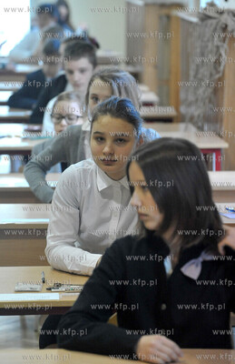 Gdansk.Szkola Podstawowa nr 50. Ogolnopolski test sprawdzajacy...