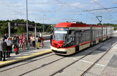 Pierwszy przejazd tramwaju nowa linią na trasie Siedlce...