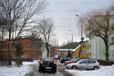 Gdańsk Wrzeszcz, ul. Partyzantów. 20.02.2010 Fot....