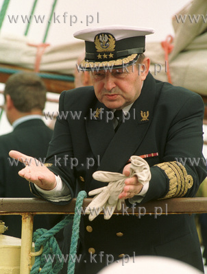 Dowodca Marynarki Wojennej, admiral floty Ryszard Lukasik....