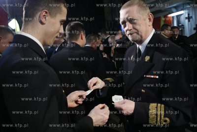 Gdynia Oksywie. Port Wojenny. Wigilia dla marynarzy...