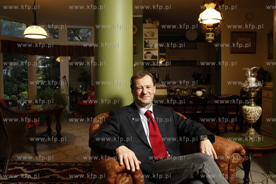 Kandydat na prezydenta Sopotu Wojciech Fulek w swoim...