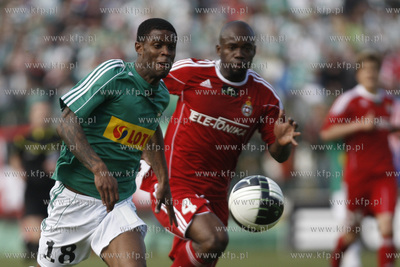 Gdansk. Mecz o mistrzostwo ekstraklasy. Lechia Gdansk...