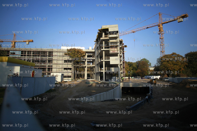 Gdansk. Budowa biurowca Opera Office we Wrzeszczu.
24.10.2011
fot....