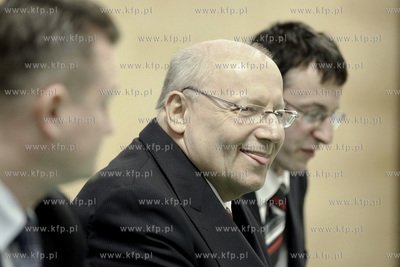 Konferencja prasowa Franza Josefa Wernze, reprezentujacego...