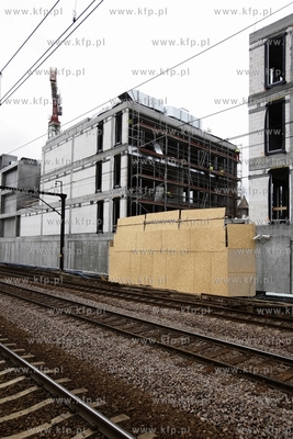 Budowa dworca kolejowego w Sopocie. 24.02.2015 fot....