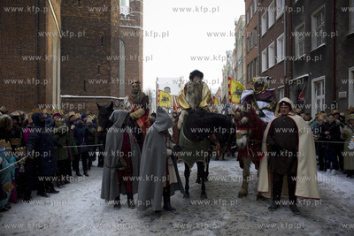 Gdansk. Orszak Trzech Kroli.
06.01.2017 
fot. Krzysztof...