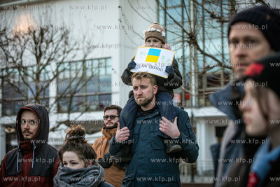 Sopot: Solidarnie z Ukrainą. Wiec poparcia dla narodu...