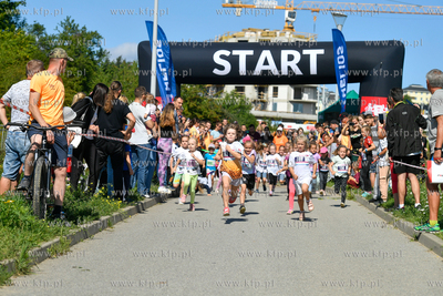 Biegowe Grand Prix Dzielnic na Oruni Górnej przy zbiorniku...