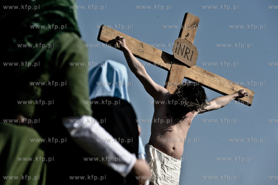 Wielki Piatek. Misterium Meki Panskiej na ulicach Gdanska....