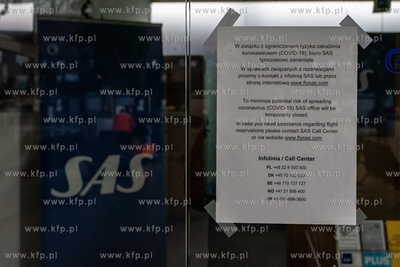 Gdańsk, Port Lotniczy im. Lecha Wałęsy. Z powodu...