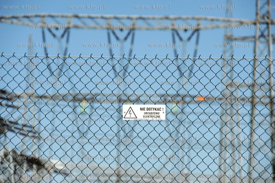 Stacja elektroenergetyczna Zarnowiec nalezaca do Polskich...