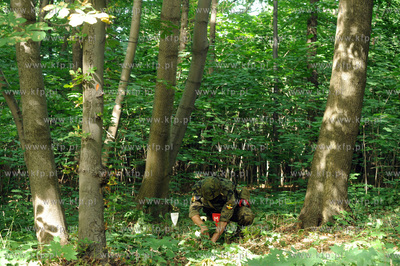 Westerplatte, Gdansk. Saperzy Marynarki Wojennej poszukuja...
