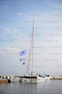 Sopot - molo. Przystan Jachtowa. Kapitan Roman Paszke...