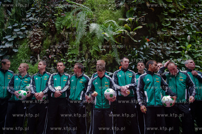 Gdansk. Galeria Przymorze. Prezentacja I druzyny Lechii...