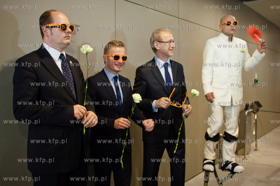 Gdansk. Letnica. Uroczyste otwarcie Centrum Wystawienniczo-Kongresowego...