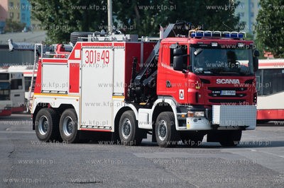 Gdansk. Teren bazy autobusowej ZKM przy ul. Hallera....